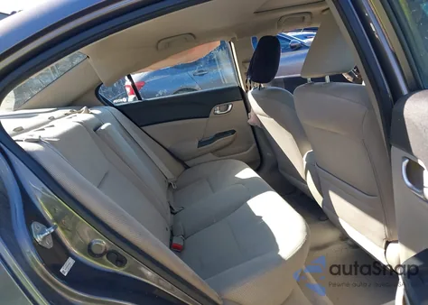 2012 Honda Civic Ex из США, поврежденный, VIN 19XFB2F83CE060153